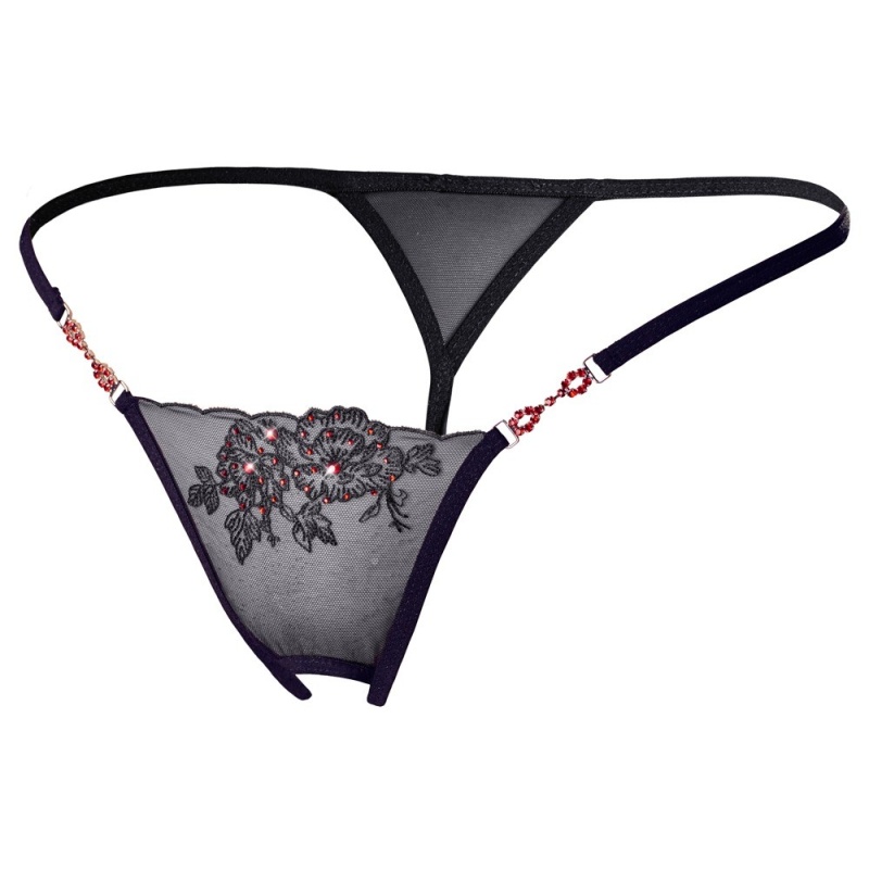 String Red Gemstones M/L - 3