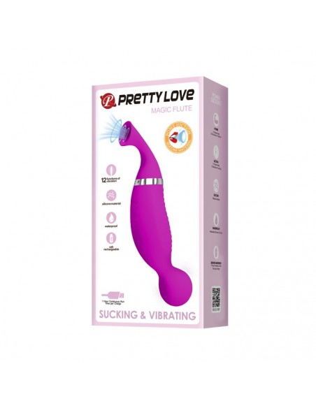 PRETTY LOVE - Magic Flute USB 12 Functions, Suction