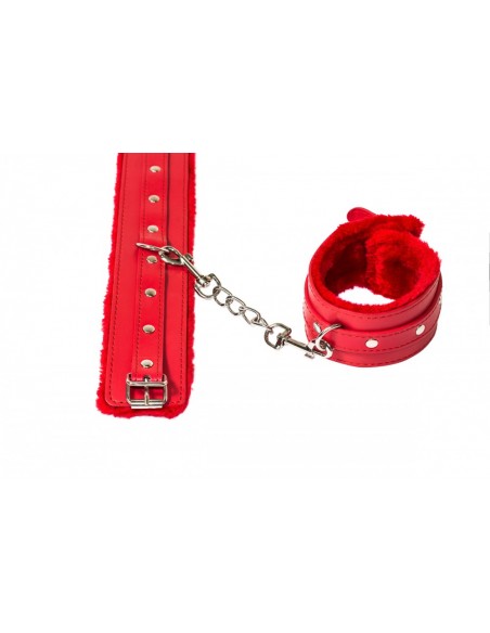 Ankle cuffs Party Hard Eternity Red