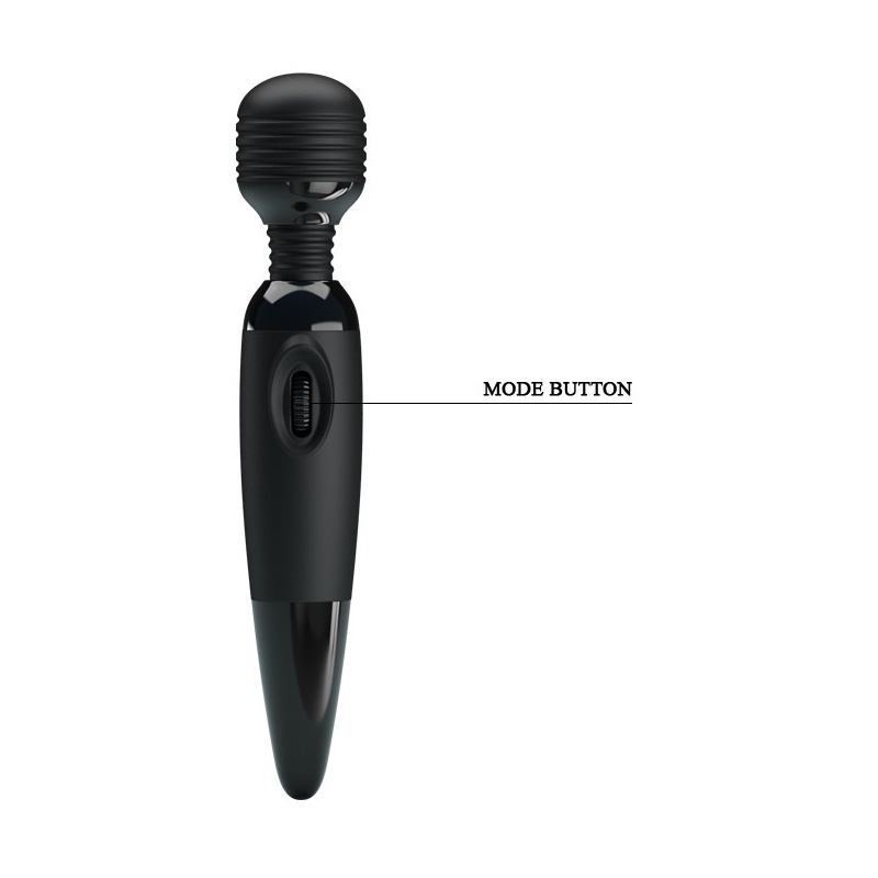 Masażer wibracyjny różdżkowy Sensual Multi-Speed z elastyczną głowicą 25 cm - 5