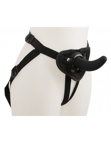 RC Vibrating Strap-On black