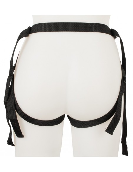 RC Vibrating Strap-On black