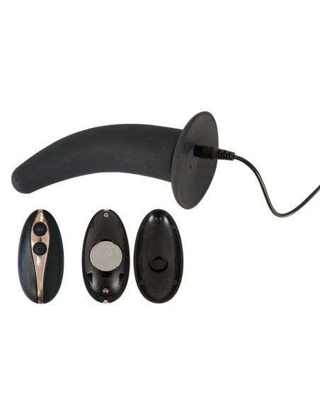 RC Vibrating Strap-On black