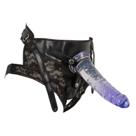 Zestaw strap-on dla par Playgirls 2Di z 2 wymiennymi dildami 16,7 cm i 21,5 cm - 8