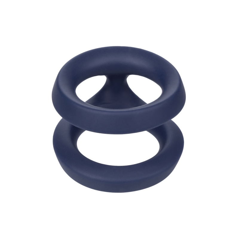 Pierścień na człon Viceroy Dual Ring Blue – podwójny pierścień silikonowy, średnica obręczy 3,25 cm - 1