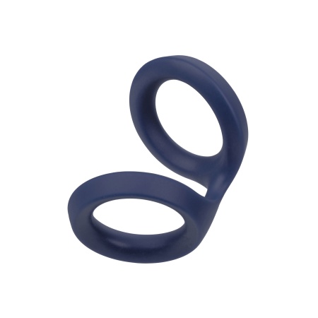 Pierścień na człon Viceroy Dual Ring Blue – podwójny pierścień silikonowy, średnica obręczy 3,25 cm - 6