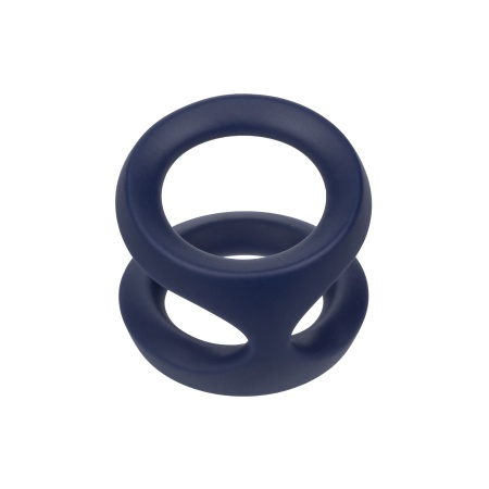 Pierścień na człon Viceroy Dual Ring Blue – podwójny pierścień silikonowy, średnica obręczy 3,25 cm - 7