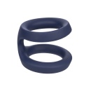 Pierścień na człon Viceroy Dual Ring Blue – podwójny pierścień silikonowy, średnica obręczy 3,25 cm - 11