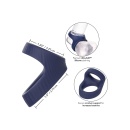 Pierścień na penisa Max Dual Ring – podwójny, silikonowy, 3,25/3,75 cm - 3