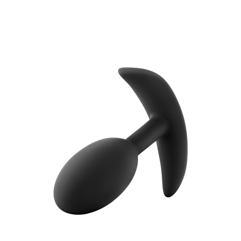 Korek analny Vibra Slim Plug Medium - silikonowy z ruchomym obciążnikiem, 10,1 cm - 2
