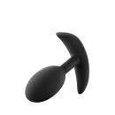 Korek analny Vibra Slim Plug Medium - silikonowy z ruchomym obciążnikiem, 10,1 cm - 2