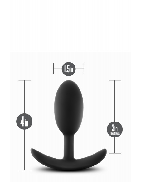 ANAL ADVENTURES VIBRA SLIM PLUG - MEDIUM