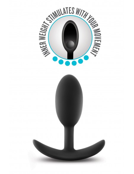 ANAL ADVENTURES VIBRA SLIM PLUG - MEDIUM