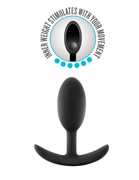 ANAL ADVENTURES VIBRA SLIM PLUG - MEDIUM