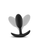 Korek analny Vibra Slim Plug Medium - silikonowy z ruchomym obciążnikiem, 10,1 cm - 10