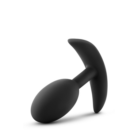 Korek analny Vibra Slim Plug Medium - silikonowy z ruchomym obciążnikiem, 10,1 cm - 14