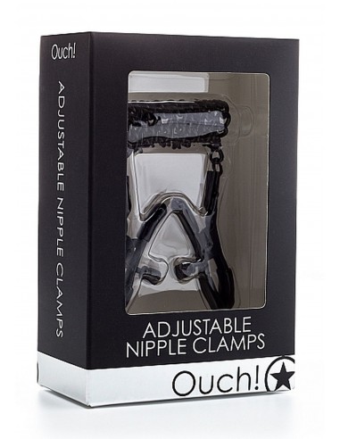 Adjustable Nipple Clamps - Black