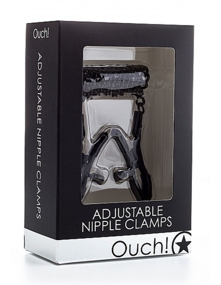 Adjustable Nipple Clamps - Black