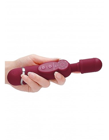 Silicone Massage Wand - Red
