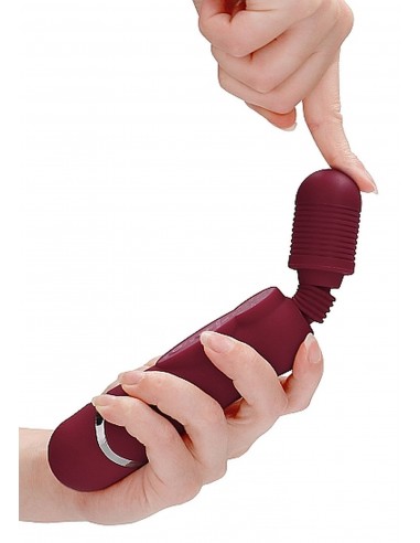 Silicone Massage Wand - Red