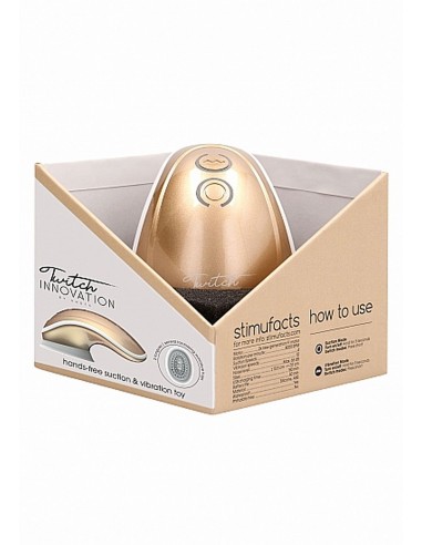 Twitch Hands - Free Suction & Vibration Toy - Gold
