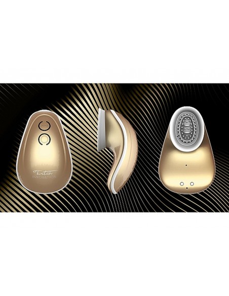 Twitch Hands - Free Suction & Vibration Toy - Gold