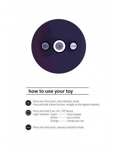 Enoki - Bendable Massager - Purple