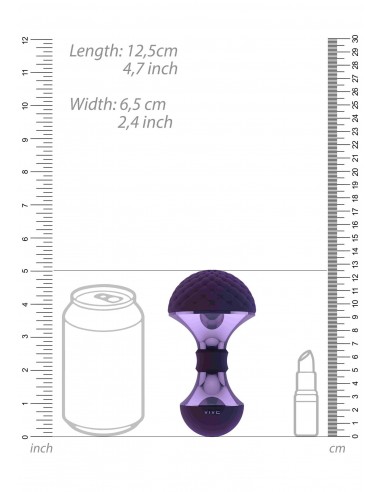 Enoki - Bendable Massager - Purple