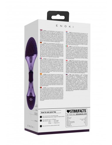 Enoki - Bendable Massager - Purple
