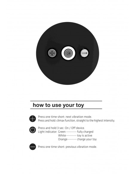 Enoki - Bendable Massager - Black