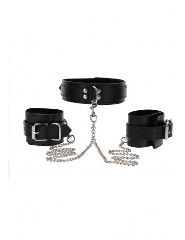 Heavy Collar and Wrist Cuffs