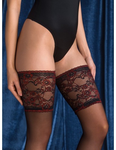 Bielizna-Pończochy cienkie Calze Avior Czarne M/L