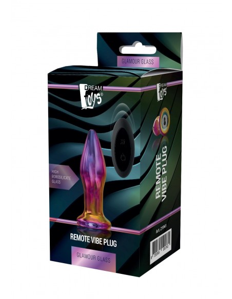 GLAMOUR GLASS REMOTE VIBE PLUG