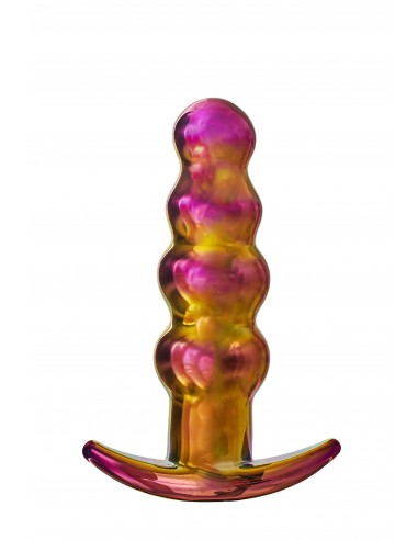 GLAMOUR GLASS REMOTE VIBE BEADED PLUG