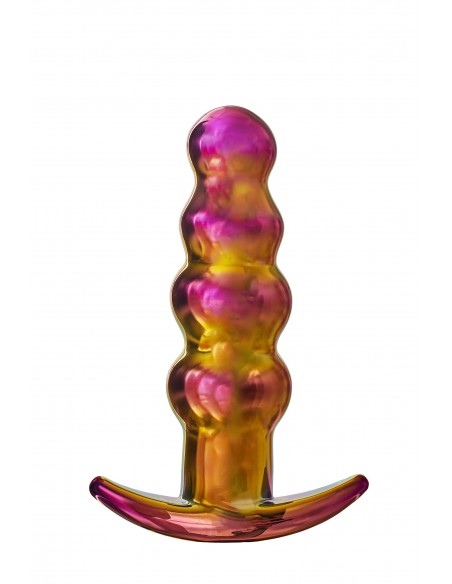 GLAMOUR GLASS REMOTE VIBE BEADED PLUG