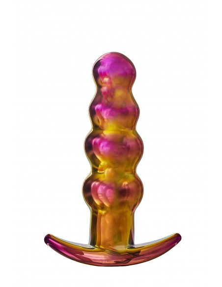 GLAMOUR GLASS REMOTE VIBE BEADED PLUG