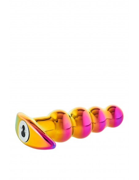 GLAMOUR GLASS REMOTE VIBE BEADED PLUG