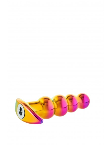 GLAMOUR GLASS REMOTE VIBE BEADED PLUG