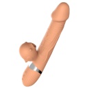 Wibrator Basia Thrusting 2w1 z rotacją wału i stymulacją łechtaczki – długość ok. 19 cm - 1