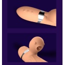 Wibrator Basia Thrusting 2w1 z rotacją wału i stymulacją łechtaczki – długość ok. 19 cm - 10