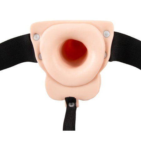 Nakładka na penisa z wibracją Vibrating Strap-On Sleeve – 7 trybów, długość całkowita 17,5 cm - 10