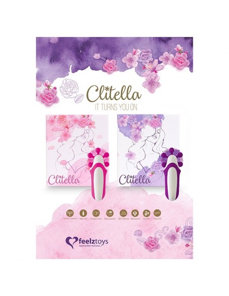 FeelzToys - Clitella Oral Clitoral Stimulator Pink