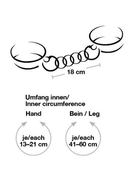 Bad Kitty Hand/Leg Restraints