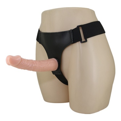 Strap-on dildo Passionate Harness z regulowaną uprzężą, 19 cm - 1 2