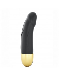 REAL VIBRATION S  BLACK & GOLD  2.0 - RECHARGEABLE