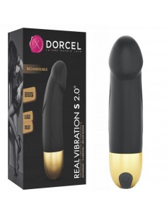 REAL VIBRATION S  BLACK & GOLD  2.0 - RECHARGEABLE 2