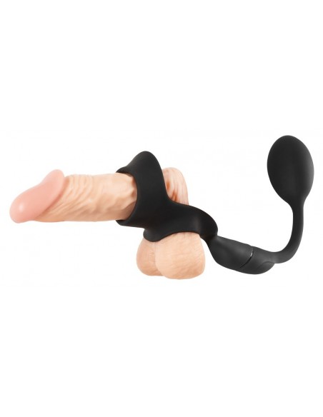 REBEL Cock ring with RC butt p