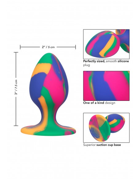 Cheeky Medium Tie-Dye Plug