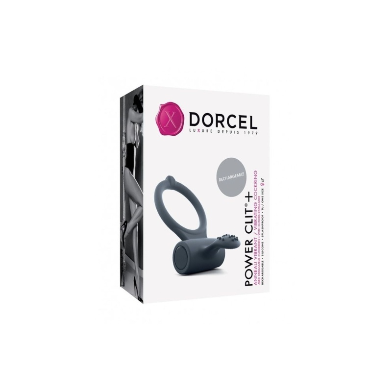 Pierścień erekcyjny Power Clit + z wibracyjną stymulacją łechtaczki, 43 mm x 63 mm - 5