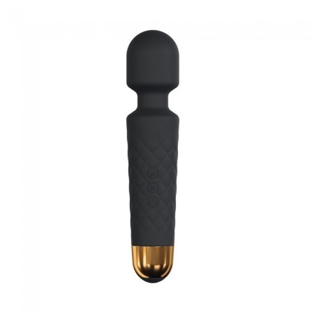 Masażer Kit Wanderful - różdżka 20 cm z 2 silikonowymi nakładkami 29 mm, 8 prędkości i 20 trybów - 2